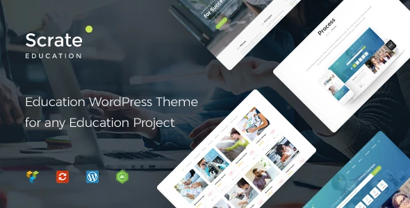 Scrate – Education and Teaching Online Courses WordPress Theme
